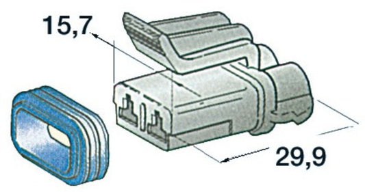 2 terminal hunn. hurtig tett
