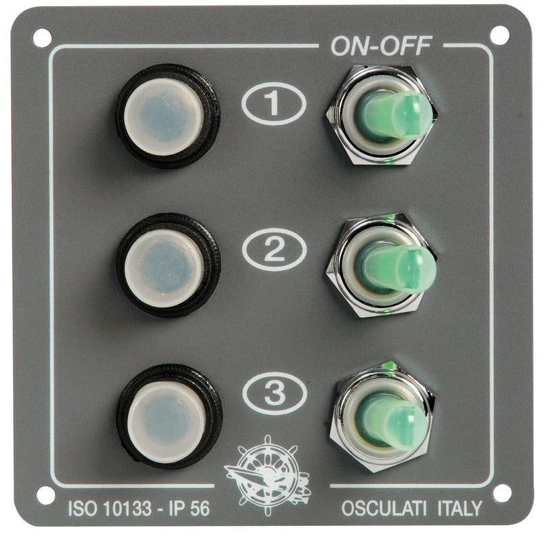 3 brytere automatisk sikring