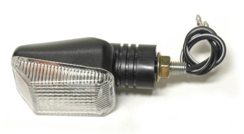 Hyper Mini blinklys, svart/transp, par