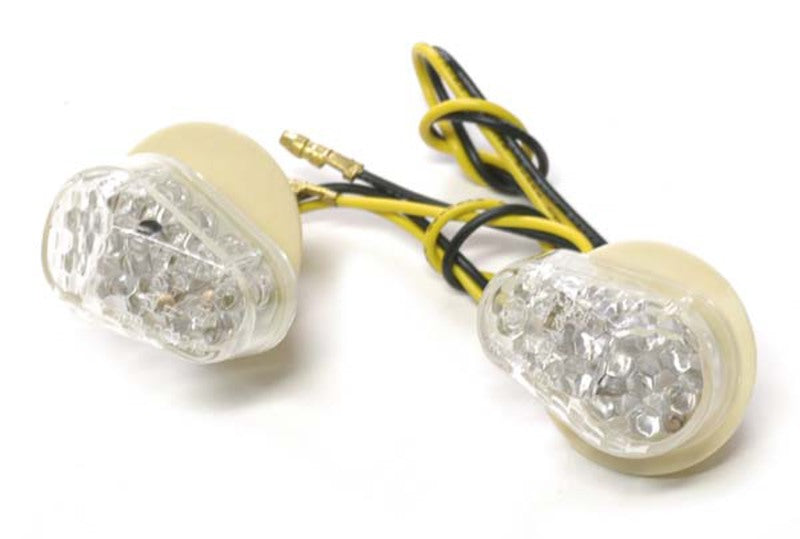 Hyper Blinklys, transp/oransje, par