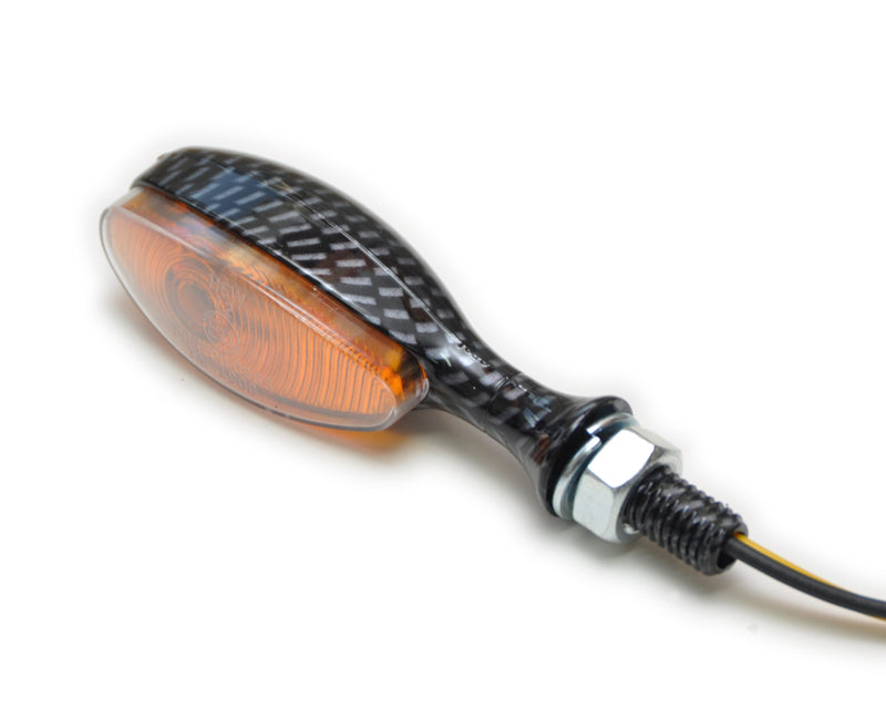 Hyper Mikroblinklys, karbon, par e-godkj.