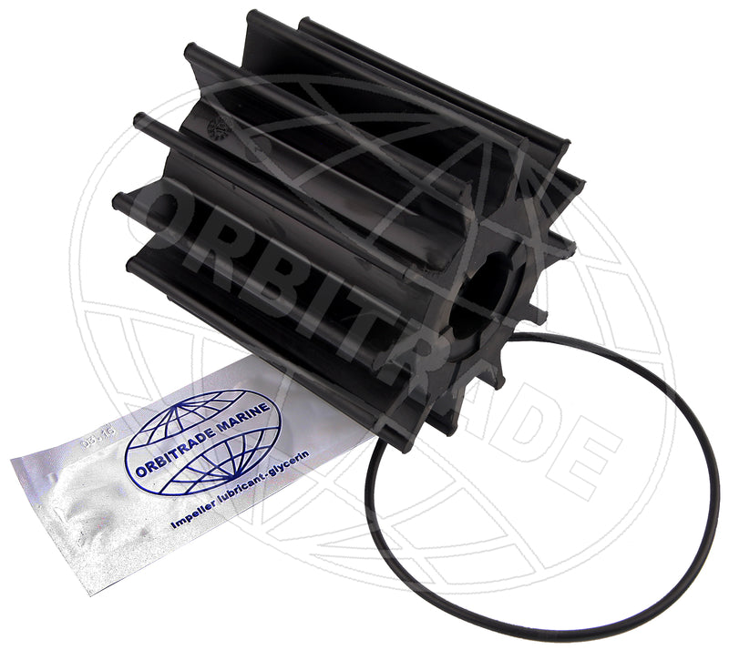 Orbitrade, impeller sett