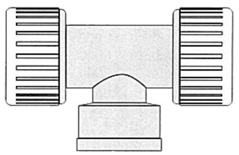 Hydrofix 3/4 T-rør 22