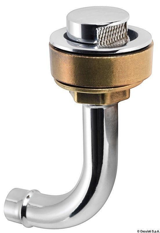 Chr.br. drivstoffventil 20 90° venstre