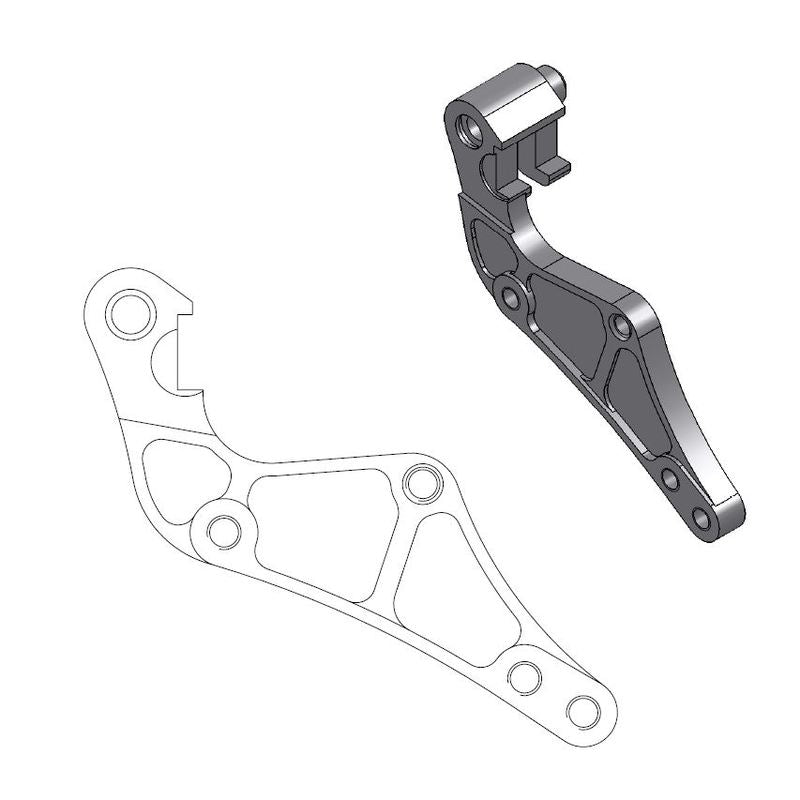 Moto-Master Supermotard street Adapter KTM: passer for RYV-302 SM KIT