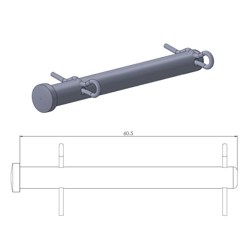 Moto-Master Bremsekloss-pin Brembo