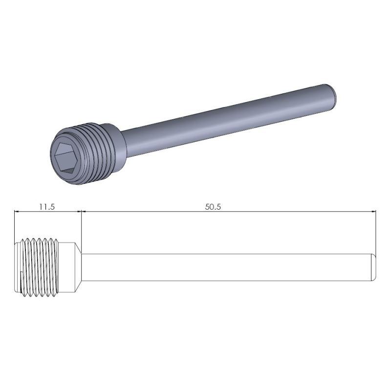 Moto-Master Bremsekloss pinne