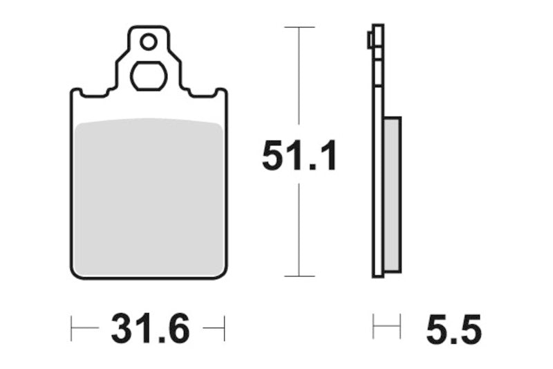 Sbs Bremseklosser Carbon Tech