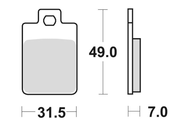 Sbs Bremseklosser Carbon Tech