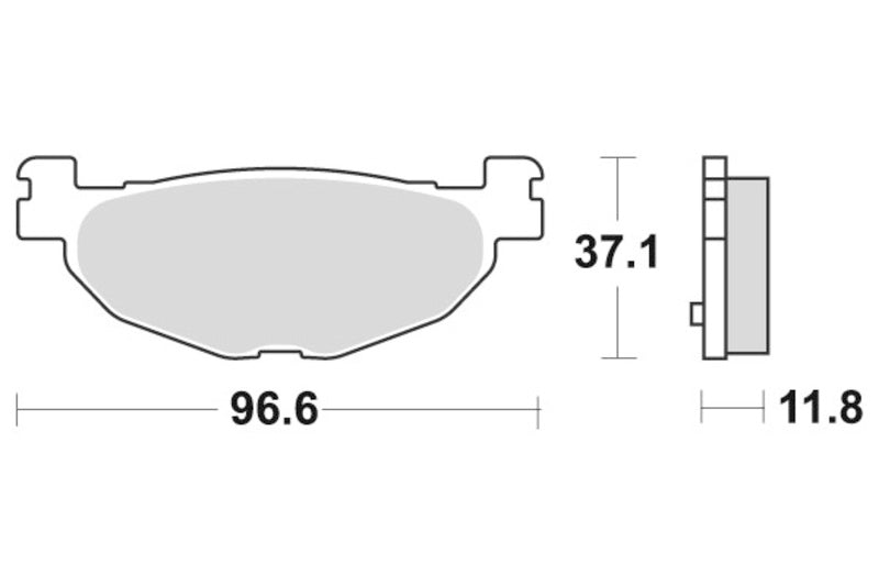 Sbs Bremseklosser Carbon Tech
