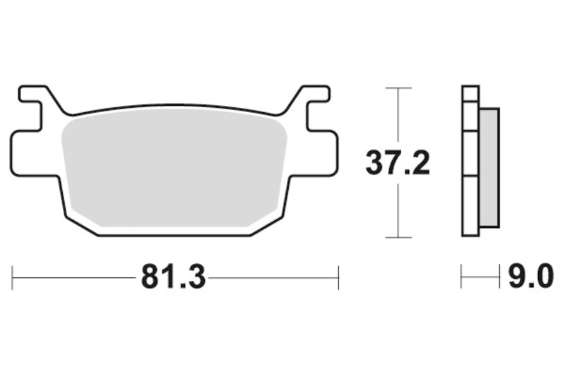 Sbs Bremseklosser Carbon Tech