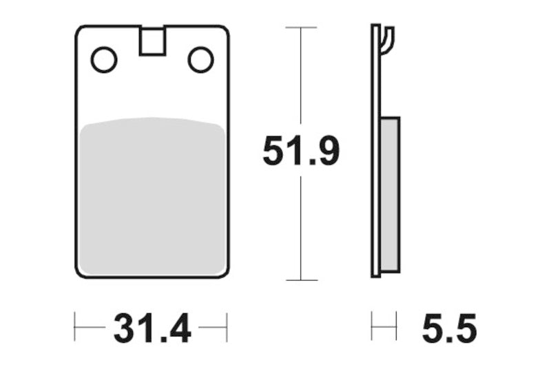 Sbs Bremseklosser Keramisk