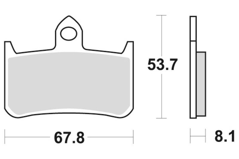Sbs Brakepads Sintered