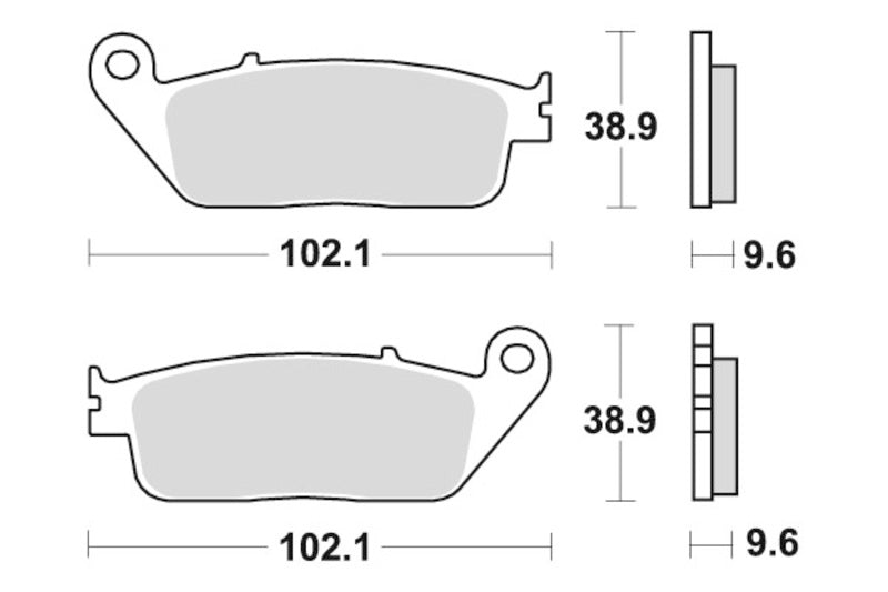 Sbs Bremseklosser Keramisk
