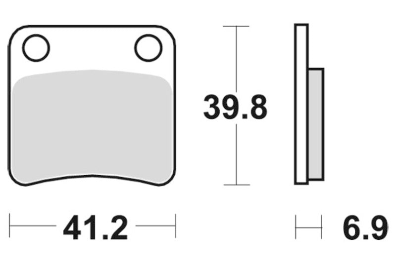 Sbs Bremseklosser Keramisk