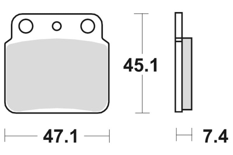 Sbs Bremseklosser Racing Sinter