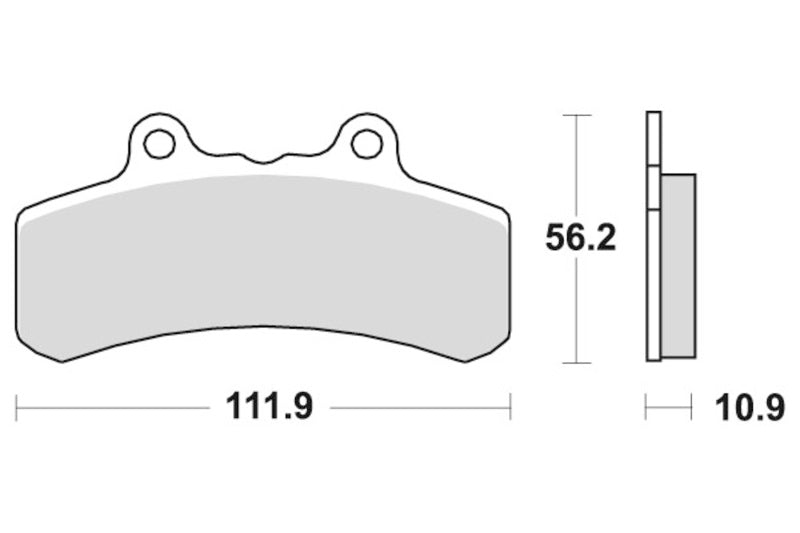 Sbs Bremseklosser Carbon Tech