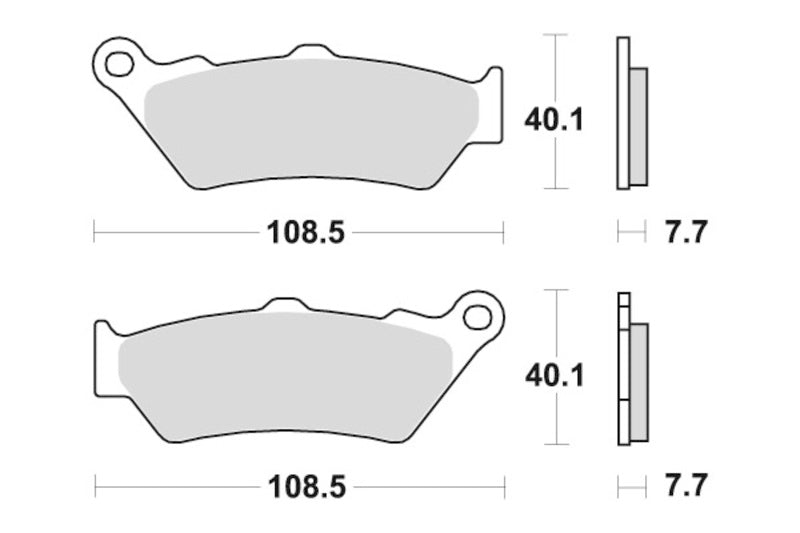 Sbs Bremseklosser Sintered Offroad