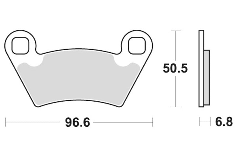 Sbs Bremseklosser Racing Sinter