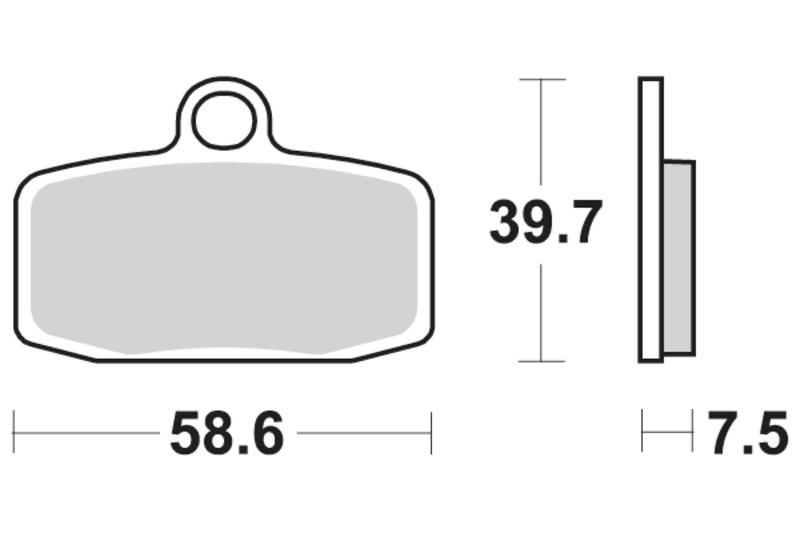 Sbs Bremseskiver Carbon Sølv
