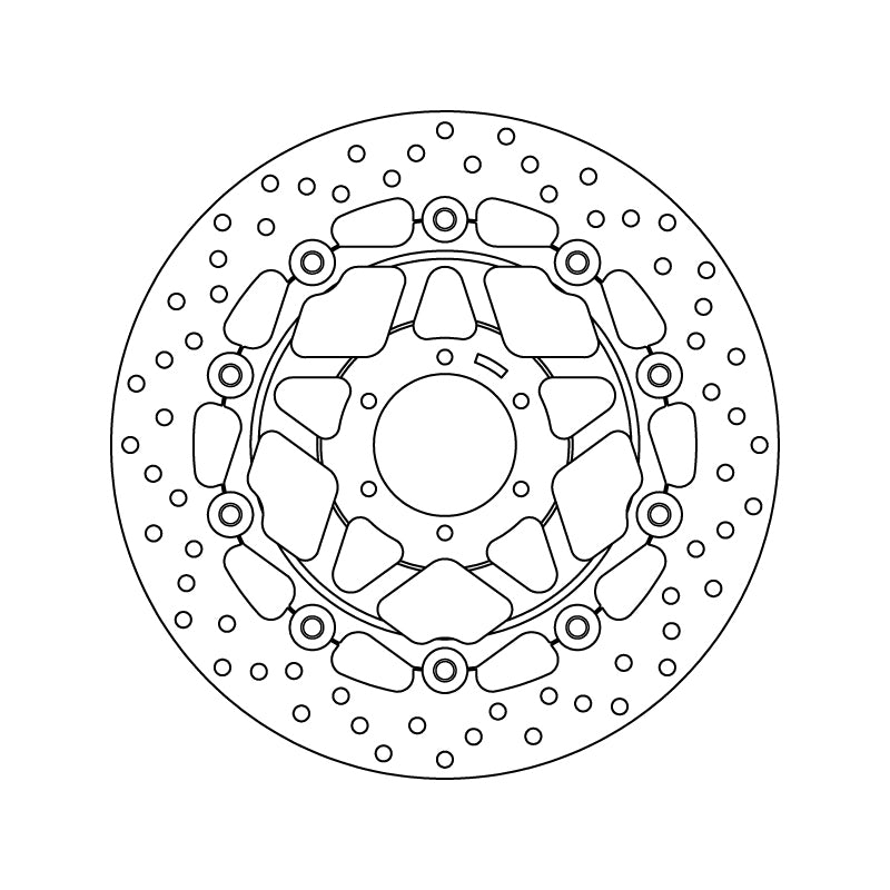 Brembo Serie Oro bremseskive flytende