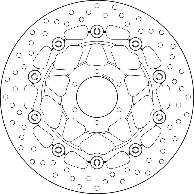 Brembo Serie Oro bremseskive flytende