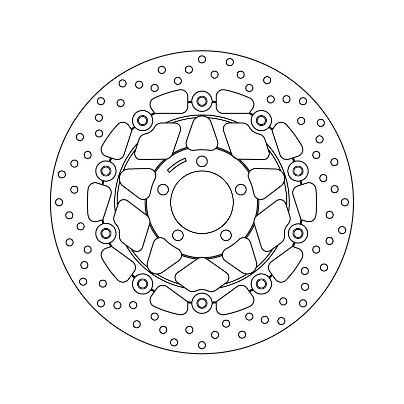 Brembo Serie Oro bremseskive flytende