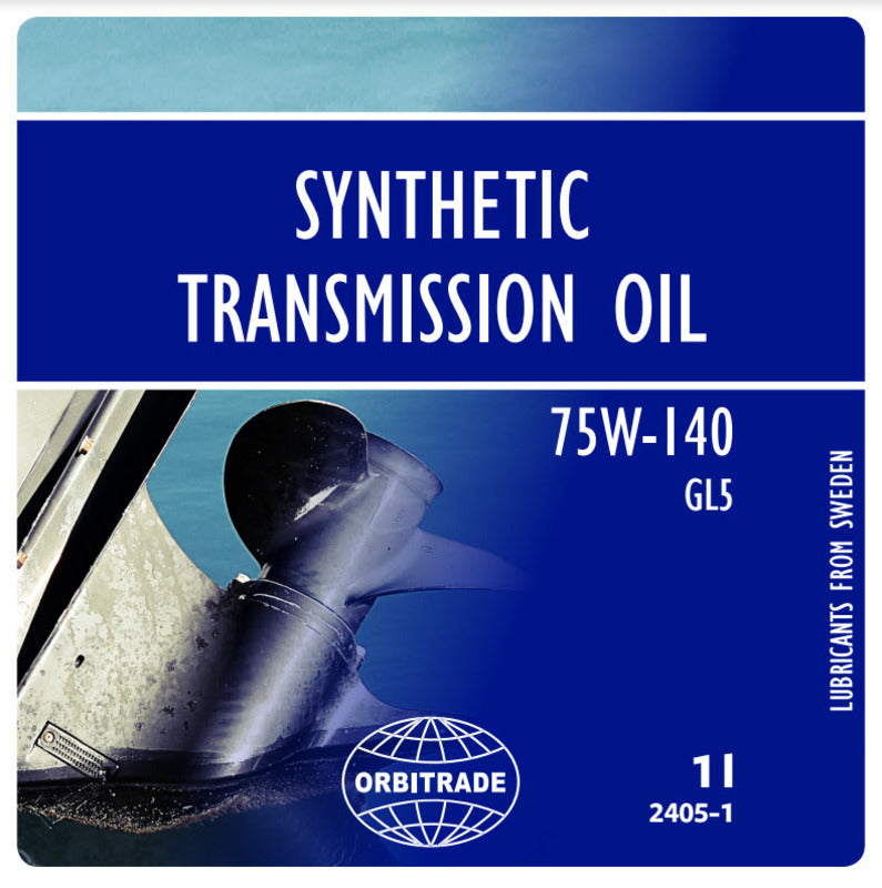 Orbitrade Girboks olje syntetisk 75w140, 5L