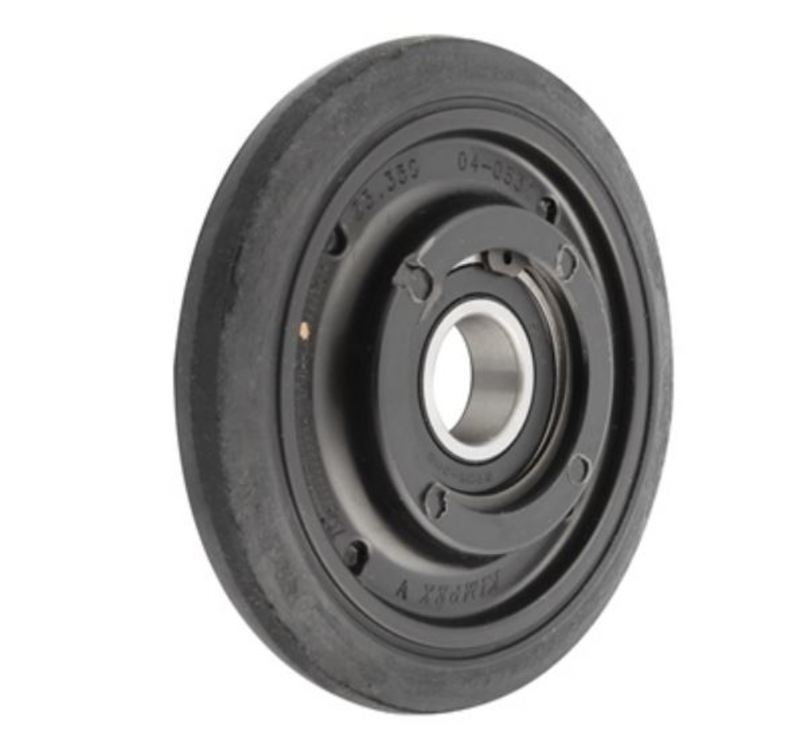 Kimpex Tomgangshjul Svart Polaris 135mm
