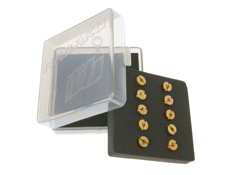 Naraku Hoveddyse sett, 5mm, #70 - #88 (10 stk), Passer: Dellorto