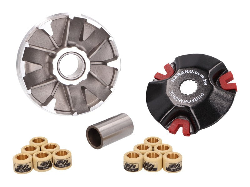 Naraku Variator sett Racing, Ø 16 mm, Keeway 2-S / CPI 2-S