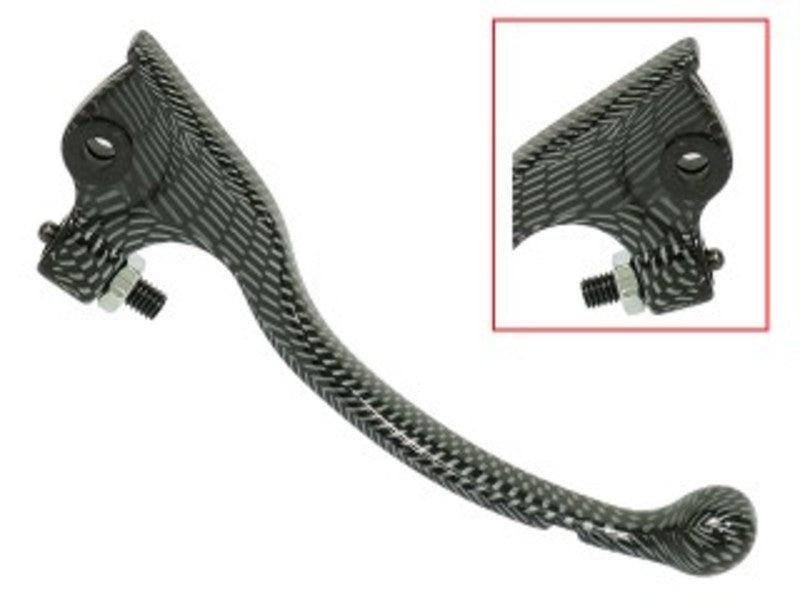 Tec-X Bremsehendel, Karbon-stil, Derbi Senda DRD Pro / Drac / Rieju MRT