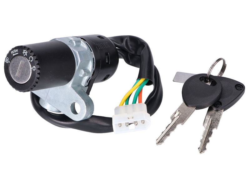 Tenningsbryter, Rieju MRT PowerUp 09-15, 4-pin, (0/001.060.8000)