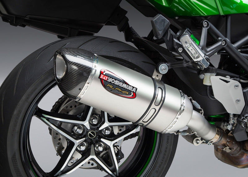 Yoshimura Slip-On Kawasaki H2 Sx 18- Alpha So/Ss/Cf