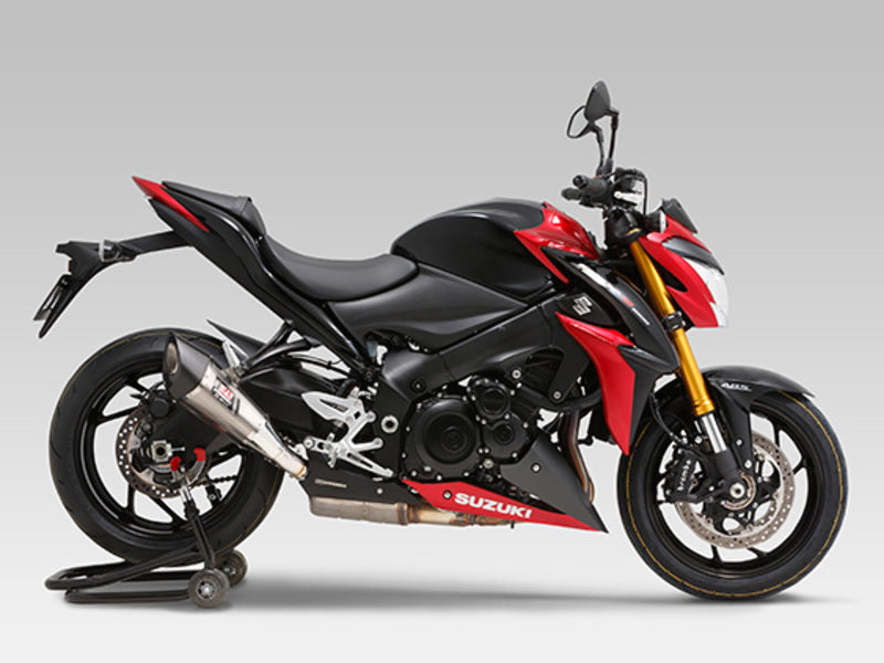 Yoshimura Slip-On Suzuki GSX-S1000 15- R-11 Single exit SS/CA tip EEC