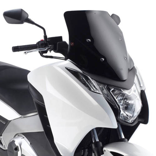 Givi Specific low sport screen, gloss black 47 x 43 cm (HxW) Integra 700/750