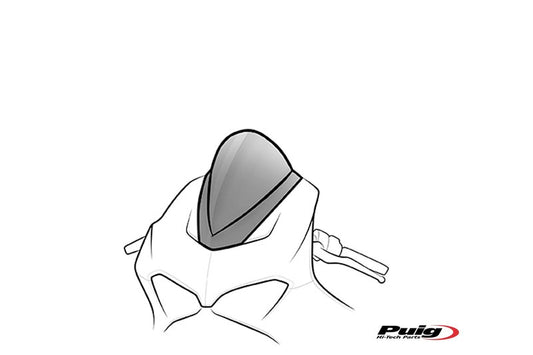 Puig Racing Skjerm Suzuki Gsxr600/750 06-07 C/Clear