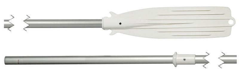 Plast/eloksert aluminium åre 160 cm