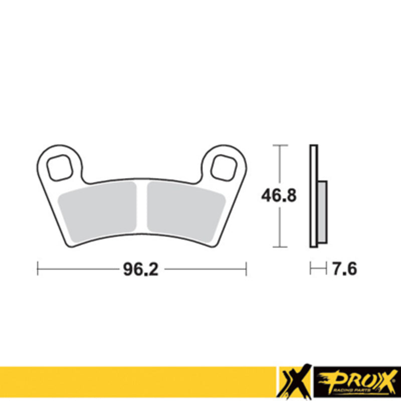 ProX Bremsekloss foran Polaris 450/525 Outlaw '08-11