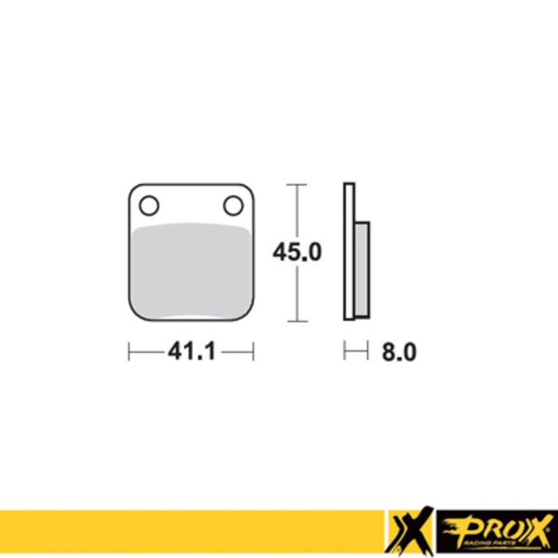 ProX Bremsekloss Bak KX65 '00-23 + RM65 '03-05
