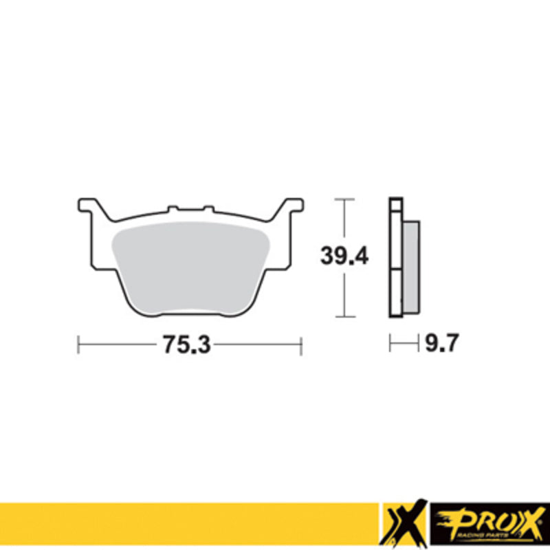ProX Bremsekloss bak TRX450R '04-14
