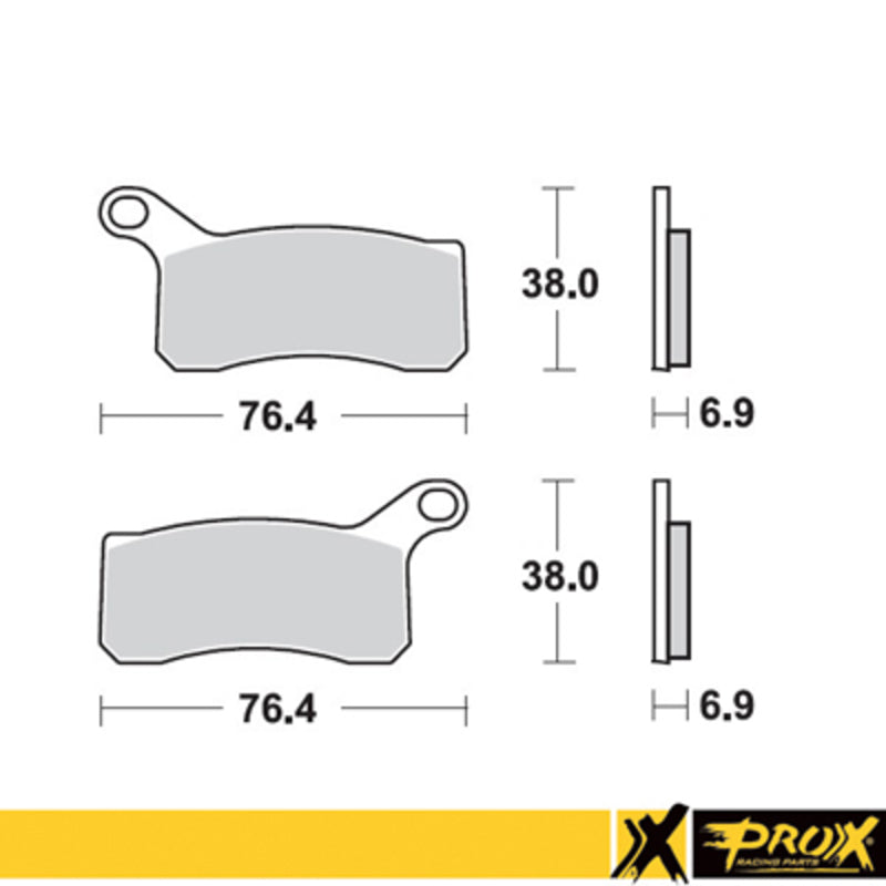 ProX Bremsekloss Foran KTM450/505/525SX-XC ATV '08-12