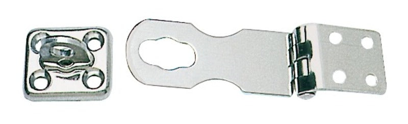 S.S lås og spenne 64x29mm