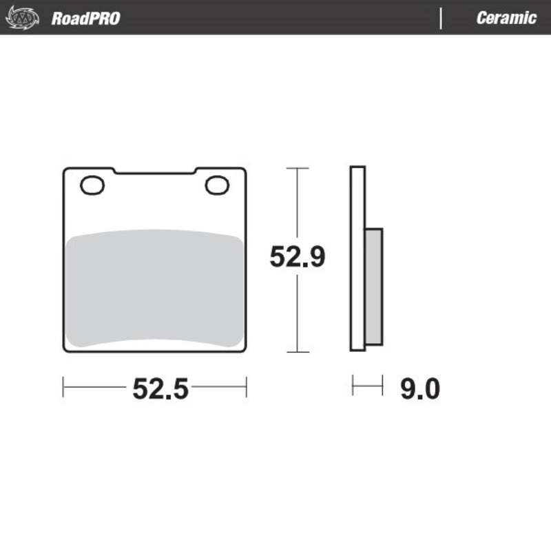 Moto-Master Bremseklosser RoadPRO Keramisk
