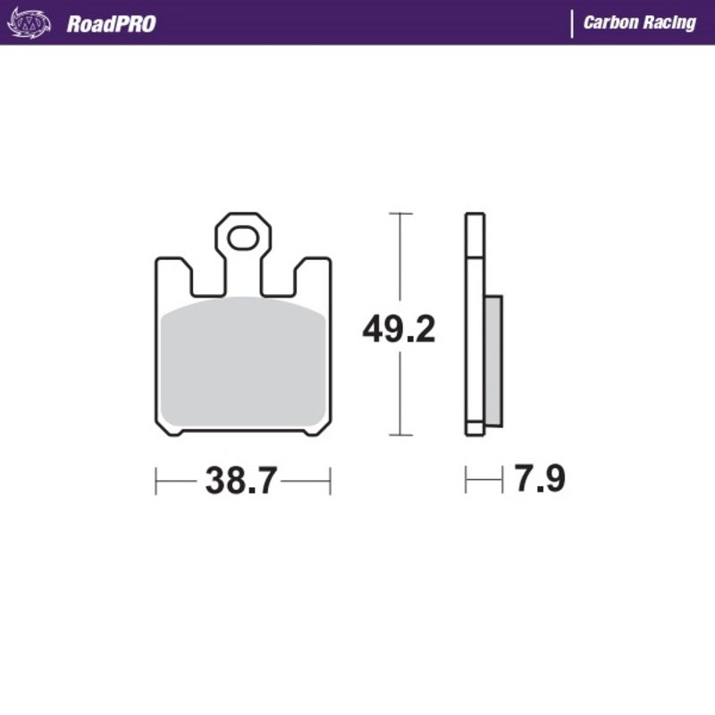 Moto-Master Bremseklosser RoadPRO Carbon Racing