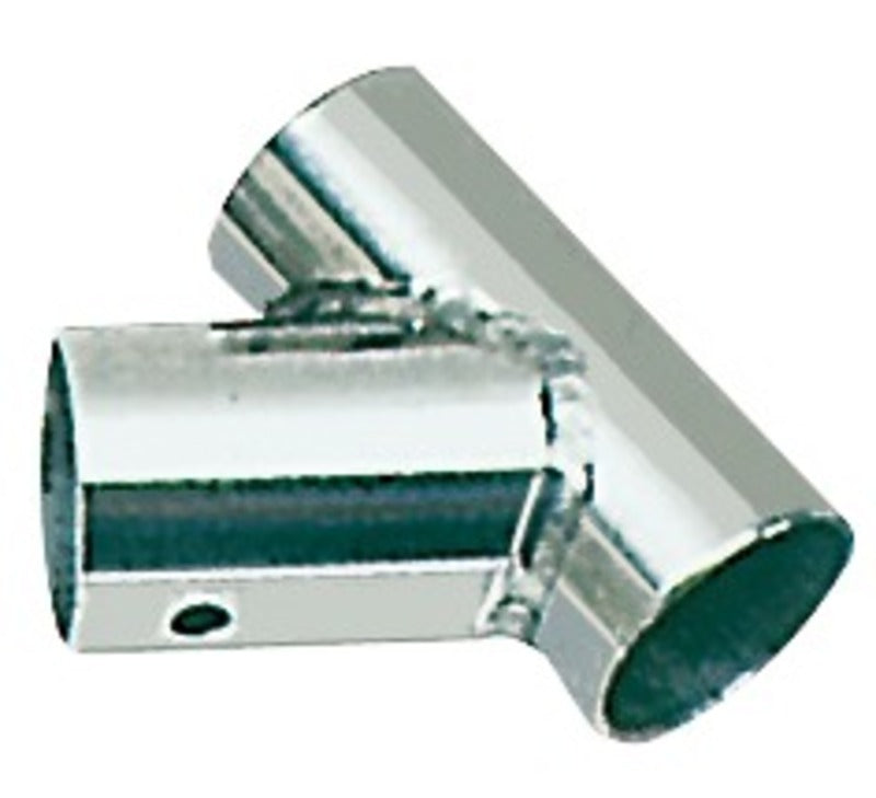 S.S pulpit T-forbindelse 60° 22mm