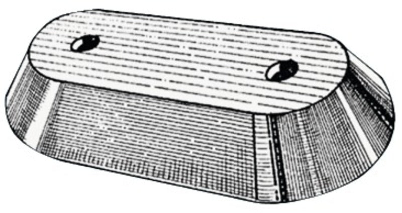 Osculati anode (sink) Honda 8-50HK
