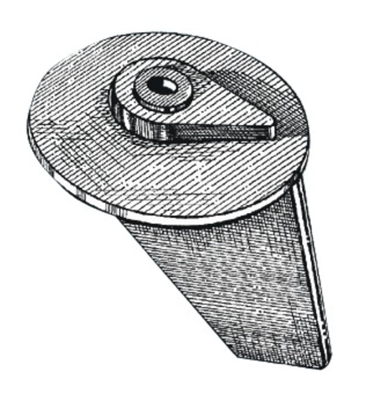 Osculati anode fin (sink) Tohatsu/Mercury