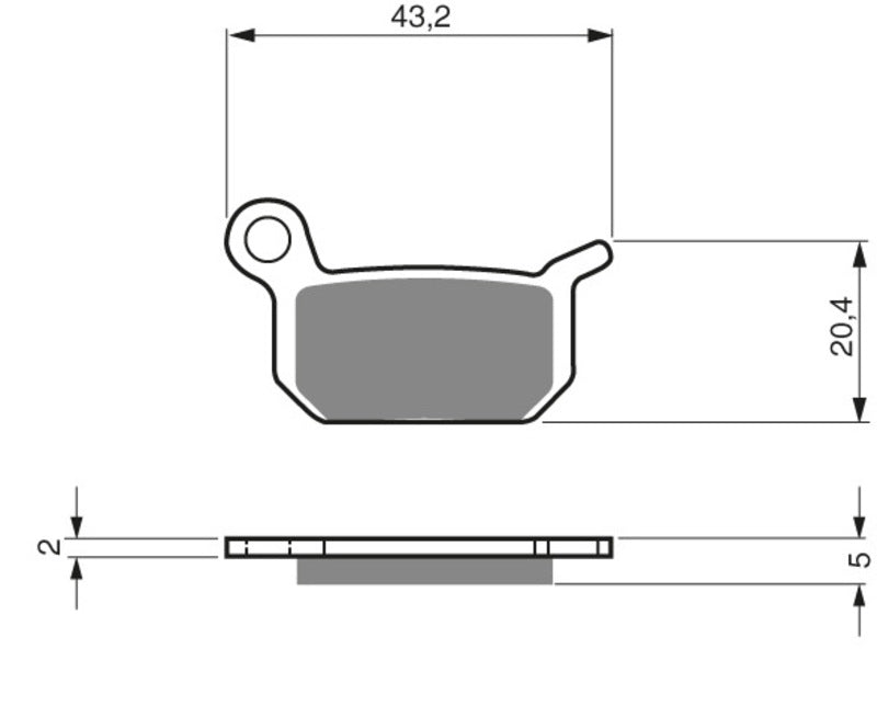 GOLDFREN Bremseklosser 190 Keramisk Karbon S3