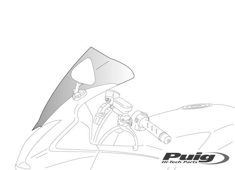 Puig Racing Skjerm Duc.848 08'-10'/1098/1098S 07-08/119